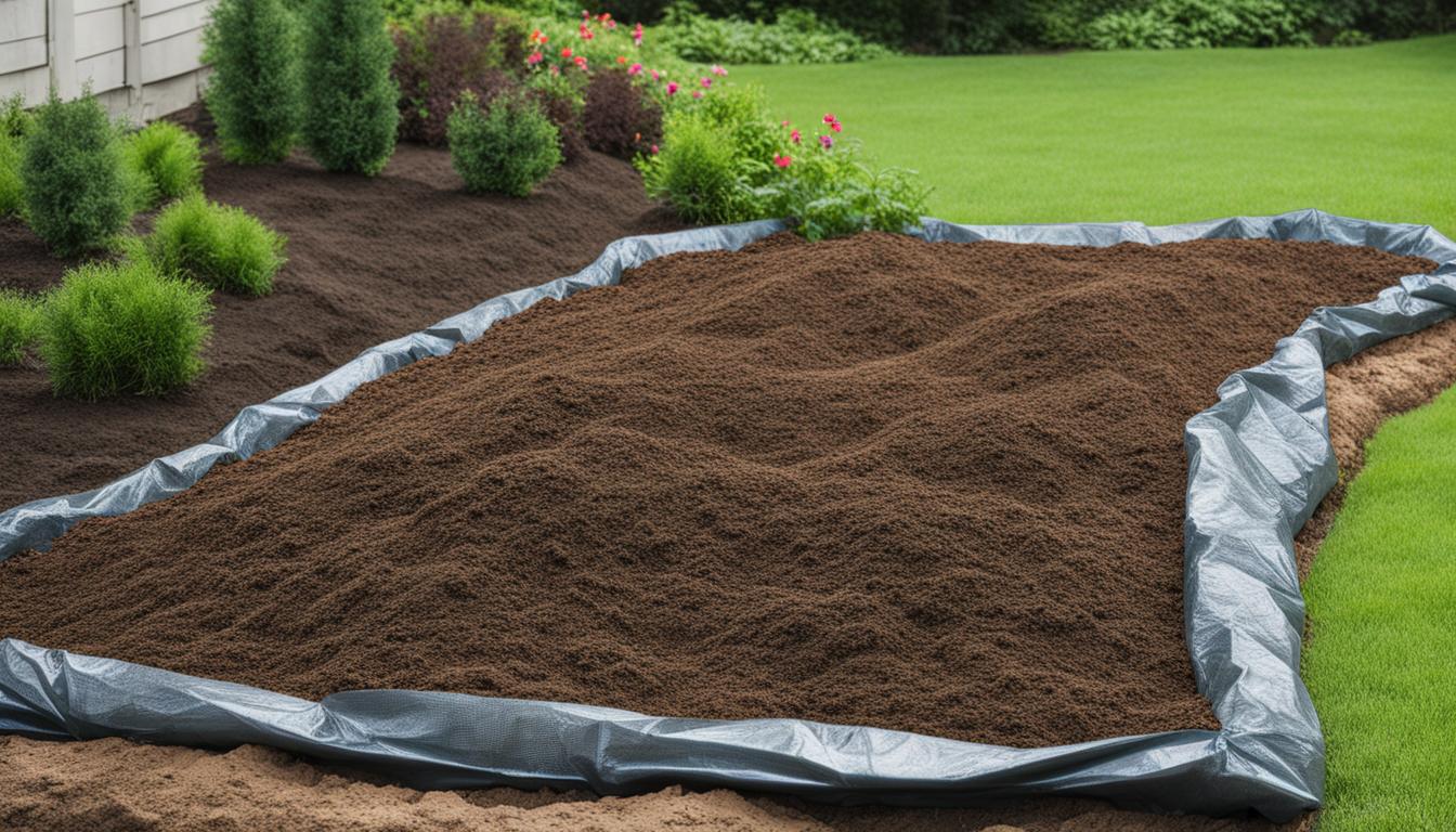 How to Keep Mulch In Place From Washing Away in Garden Beds